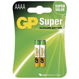  Baterie alkalická SUPER, AAAA, 1.5V
